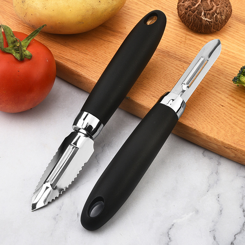 Stainless steel straight peeler household fruit peeler potato peeler fish scale peeler fruit peeler