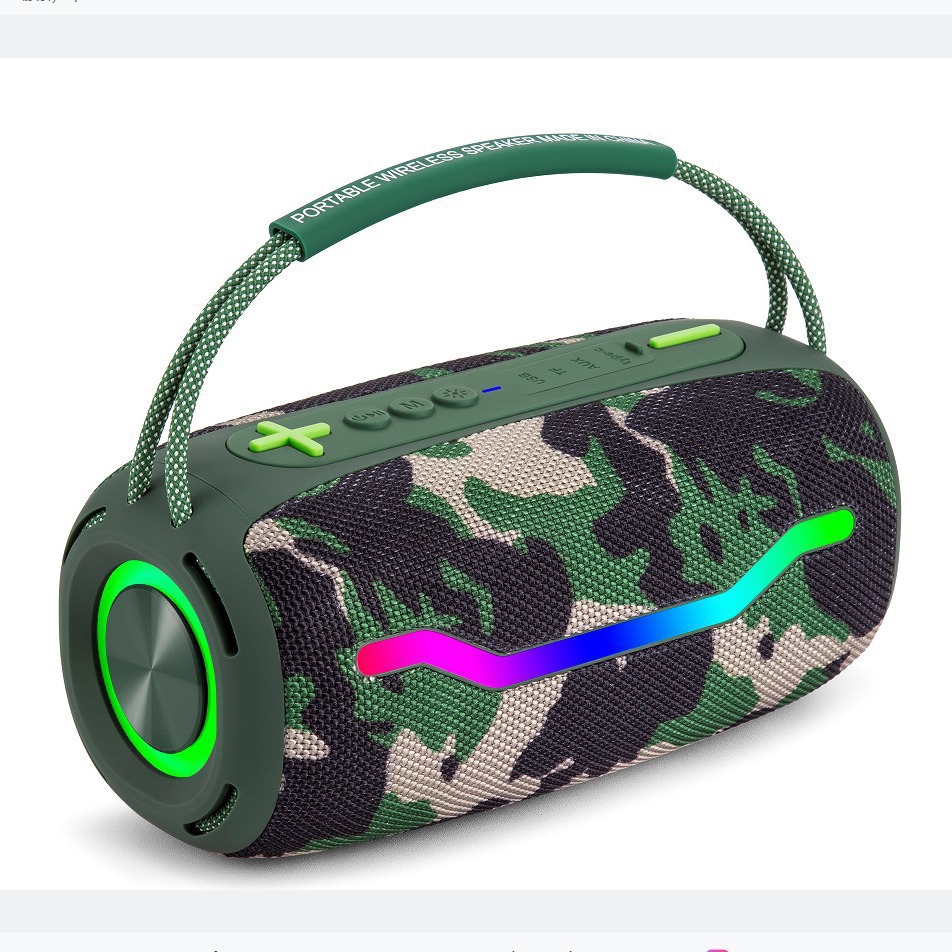 BOOMBOX520JB Home Portable Bluetooth Audio Waterproof Card Subwoofer High Power Outdoor Speaker