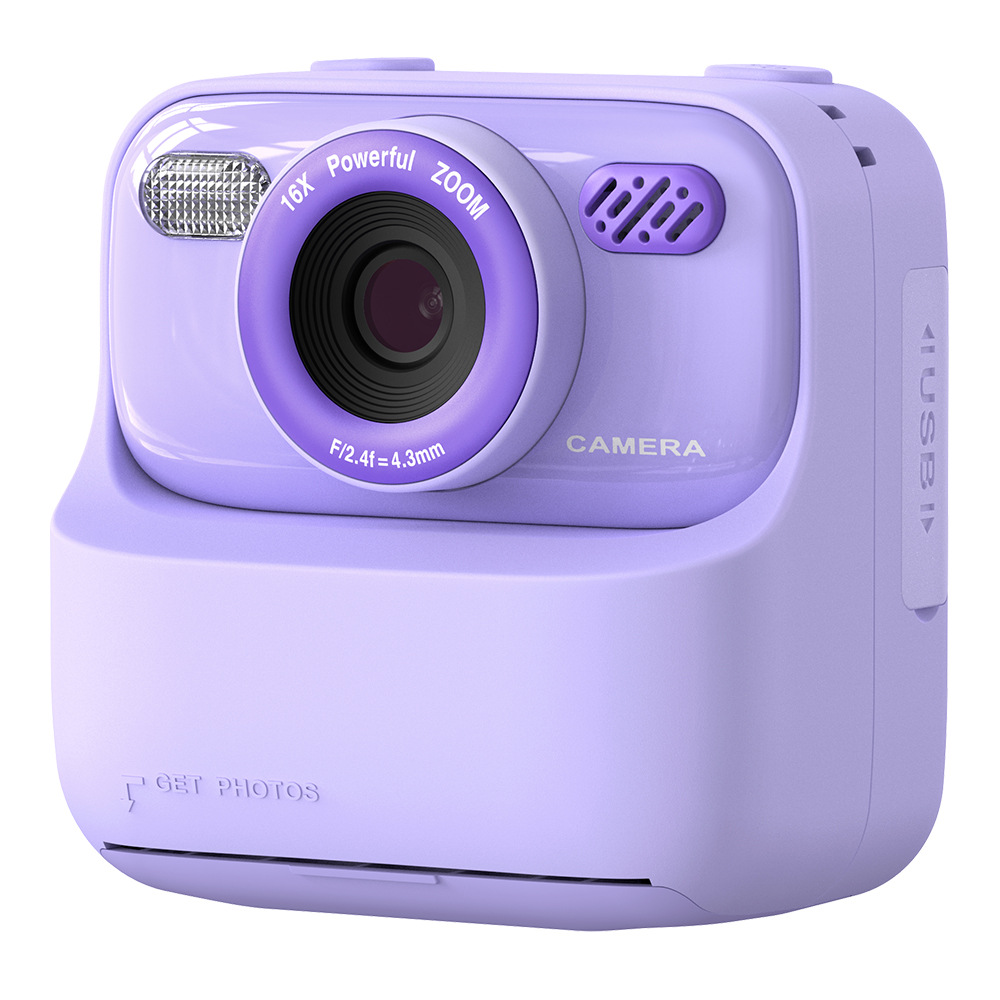 Zongxin P79 Children's Printer High-Definition Video Recording Dual Camera Multi-Functional Mini Instant Camera