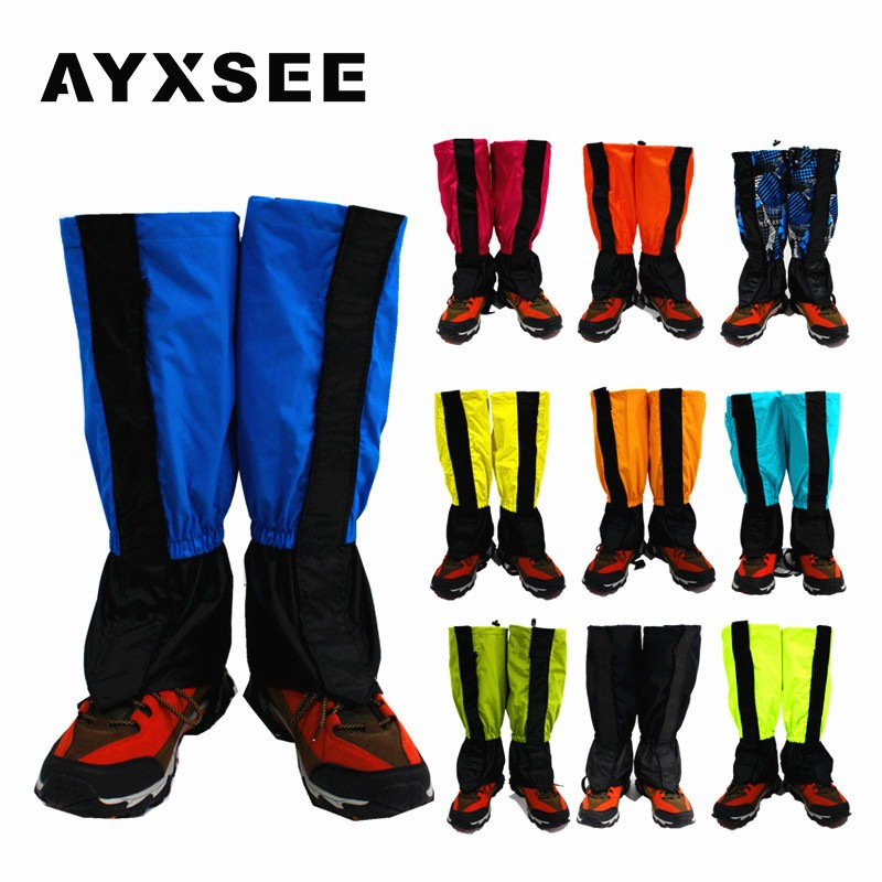 Outdoor snow gaiters desert sand-proof foot covers snow town snow-proof leg guards water-repellent mud-proof insect-proof hiking gaiters