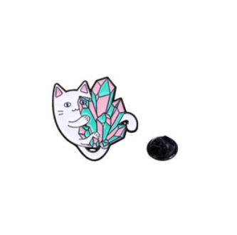 Original Cartoon Badge Cute Animal Cat Series Brooch Student Backpack Clothes Decoration