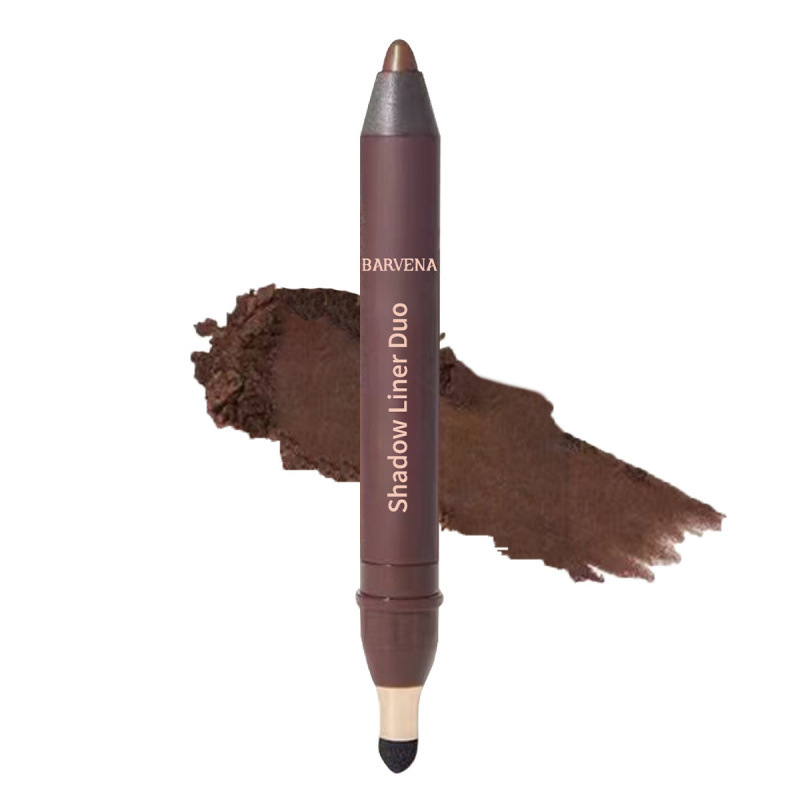 TK 2-in-1 Eyeliner Pen Create Eye Makeup Silky Smooth Eyeliner Natural Color