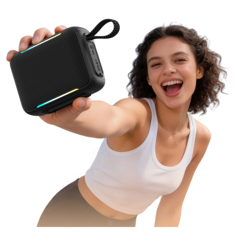 New GO5RGB outdoor portable wireless Bluetooth speaker subwoofer high sound quality plug-in card convenient speaker