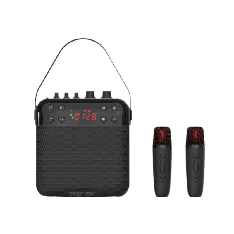 SAST/SAST K29 Bluetooth amplifier recording horn square dance outdoor plug-in card audio old man radio player