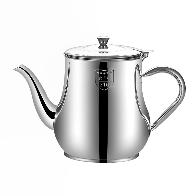 Stainless steel oil pot for kitchen, oil storage with filter, multi-purpose oil bottle, non-drip, large capacity, leak-proof