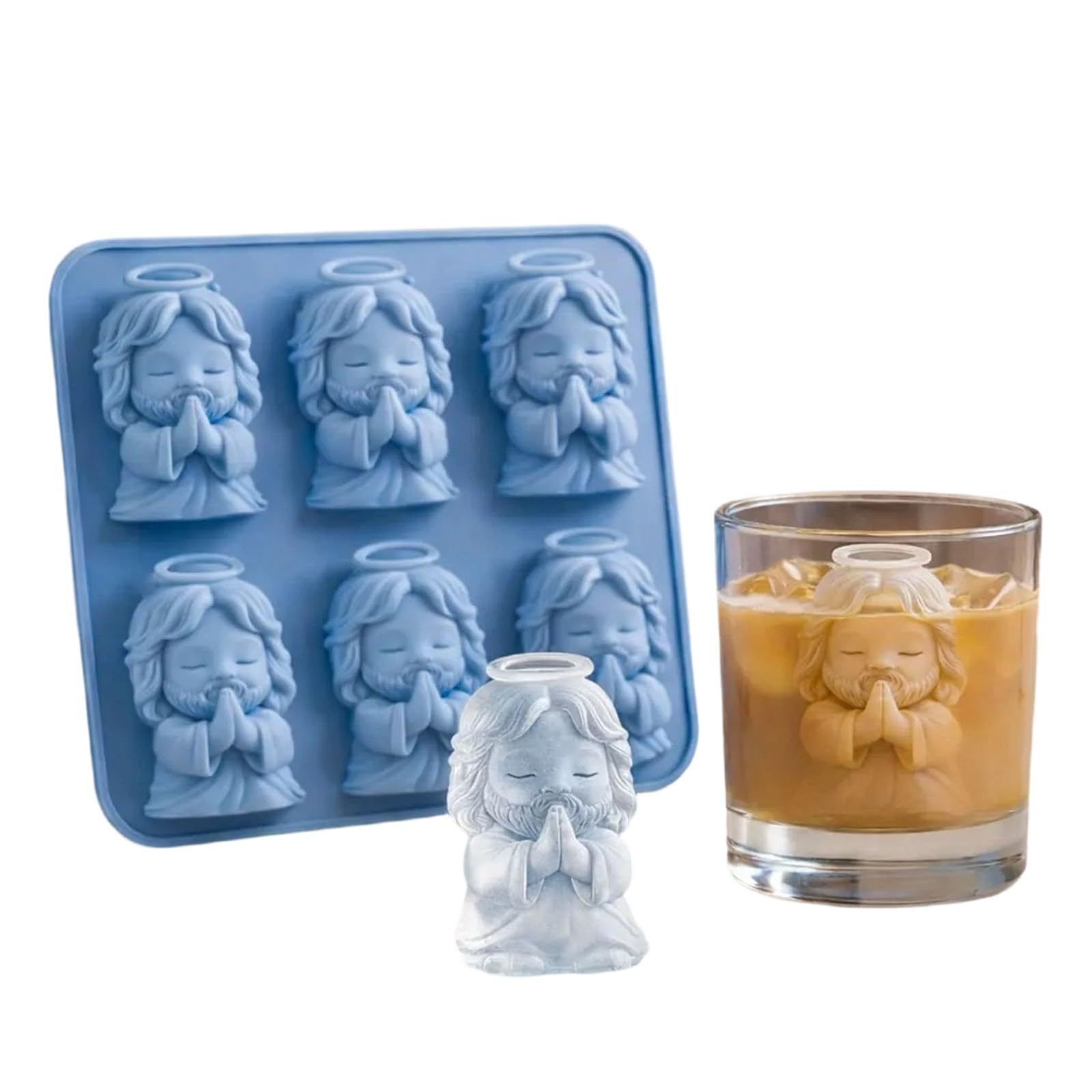 New Cute Bunny Silicone Mold Highland Cow Silicone Mold