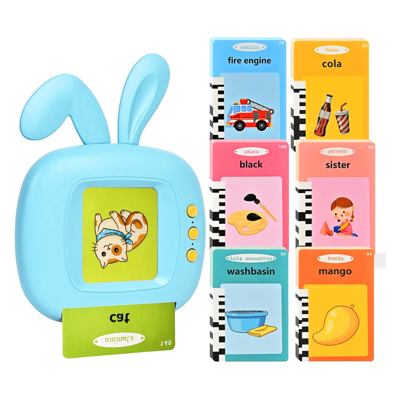 Spanish Early Education Learning Machine Card Insert Reader Enlightenment Card Machine Children's Toy