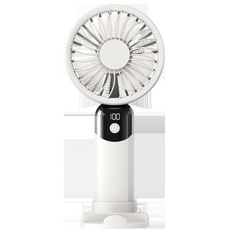 New handheld portable high wind USB charging desktop silent outdoor long battery life mini small fan