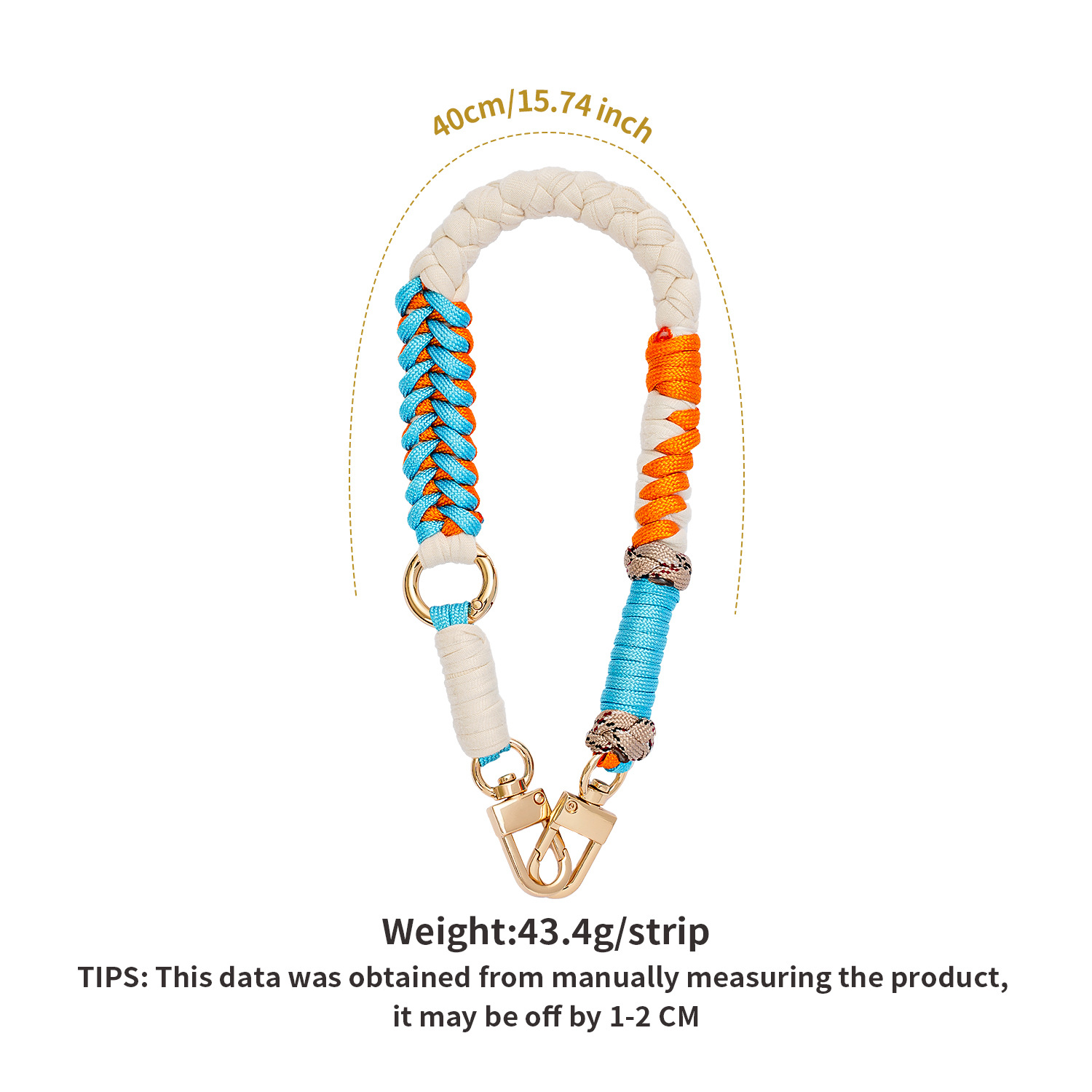 Original Phone Lanyard Short Wrist Strap Anti-loss Portable Universal Handwoven Phone Chain