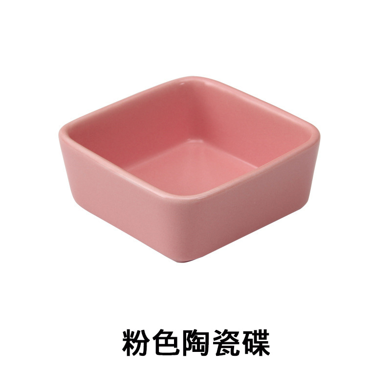 Bamboo fruit plate with compartments, snack nuts, small dishes, candy, KTV condiments, dessert ceramic dried fruit plate, divided box