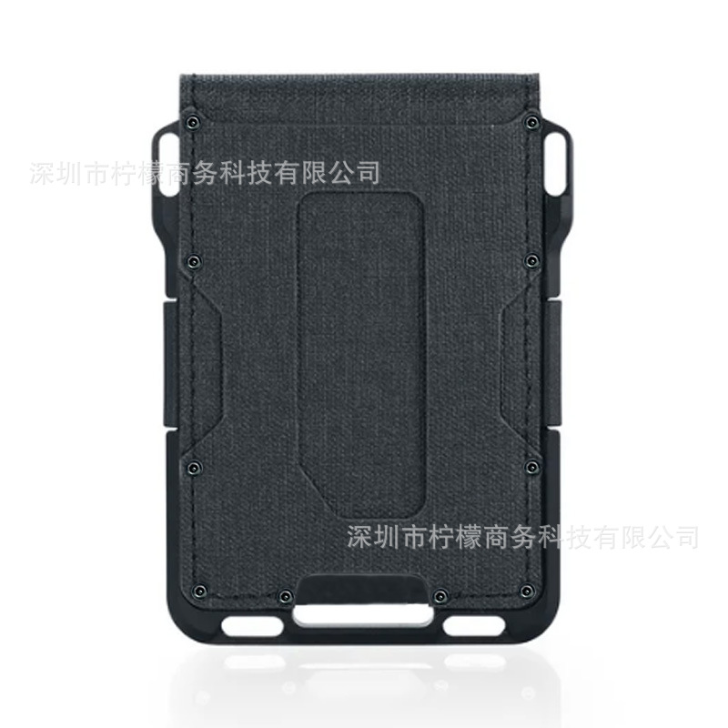 Direct Sale Metal Wallet Metal RFID Card Holder Card Sleeve Anti-theft Aluminum Alloy Credit Card Clip Bank Card