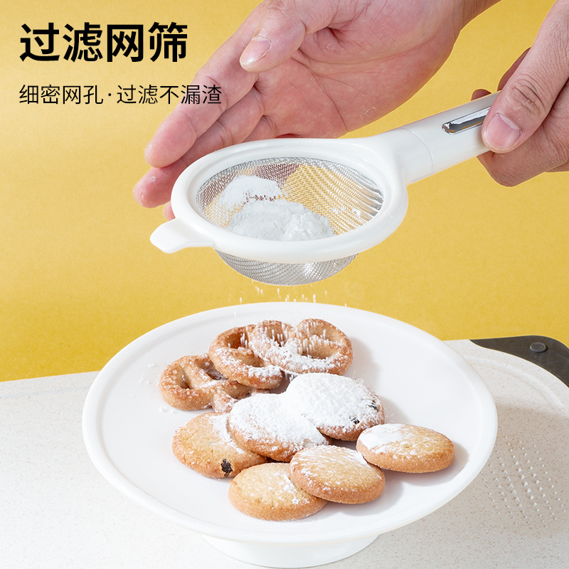 Small helper set multifunctional small tool storage rack grater egg beater bottle opener filter