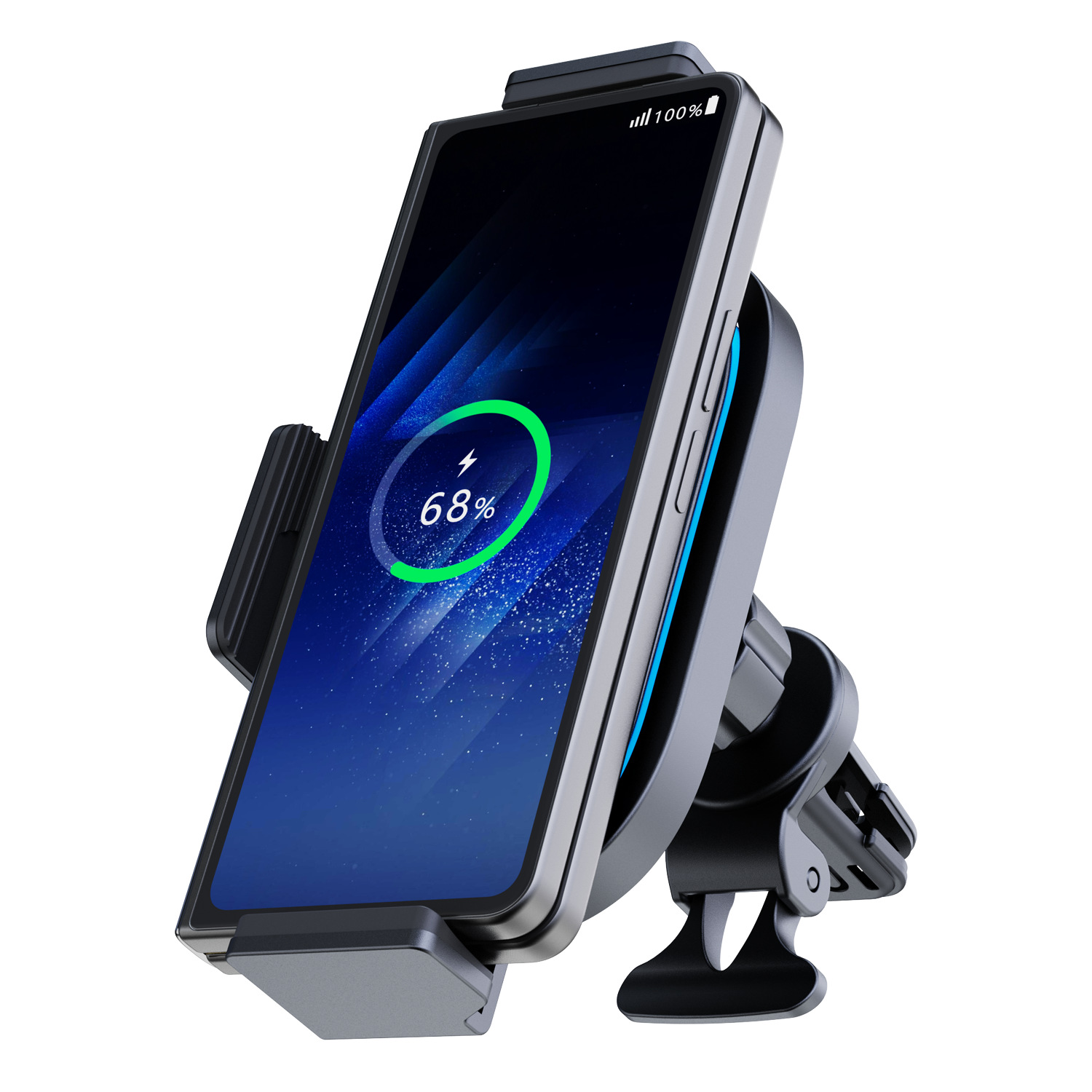 New Car Wireless Charger for Samsung Foldable Phone 15W Fast Wireless Charging