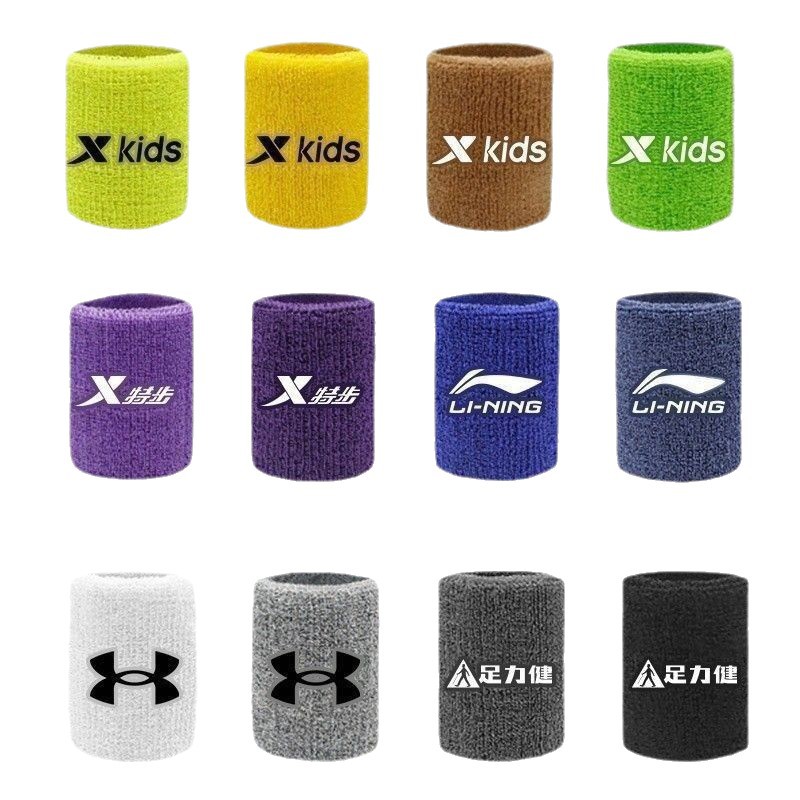Custom sweat-absorbing towel wristband, sports running fitness basketball badminton yoga wrist guard, cotton feel breathable unisex