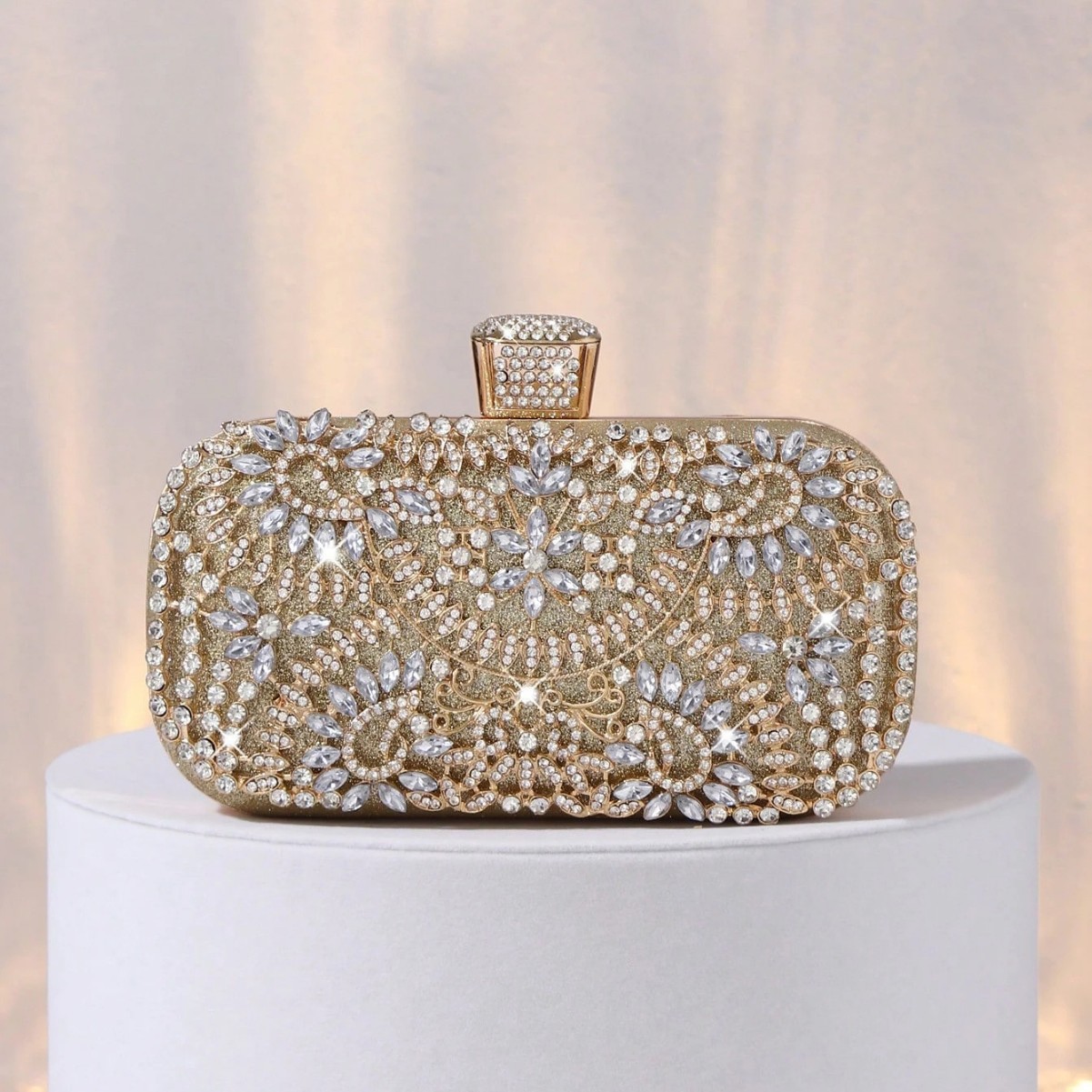 2025 New Evening Bag Women's Banquet Bag Crossbody Handbag Clutch Diamond Banquet Clutch Dress