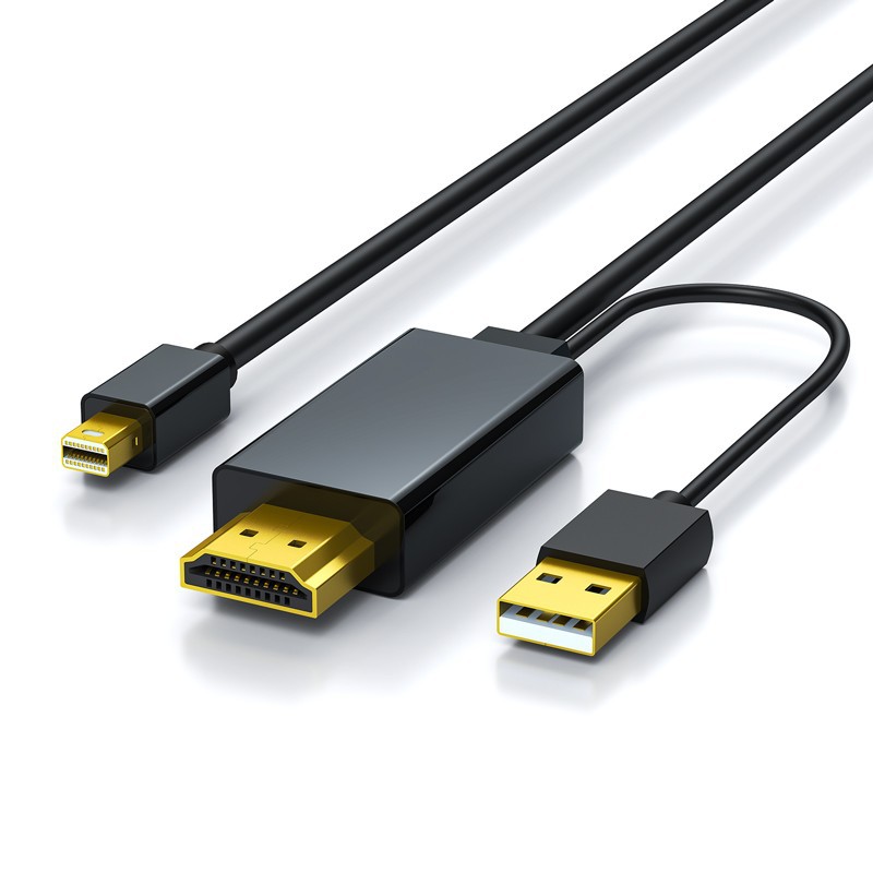 HDMI to Mini DP Female Adapter HDMI to Mini DP Cable Head HDMI to Thunderbolt Mini DP Connector