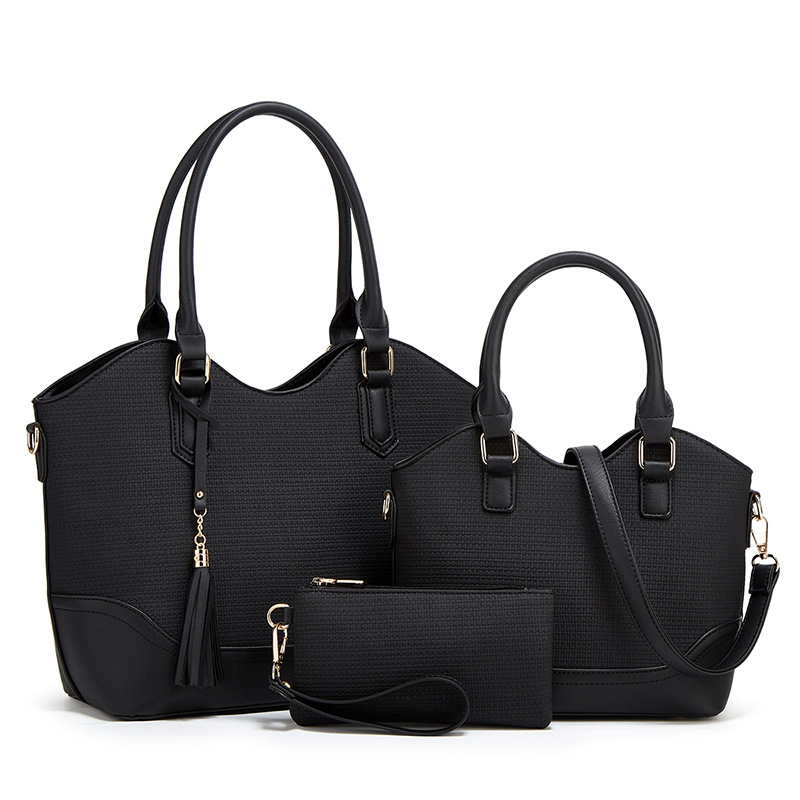 2026 new tote bag is handbag women's bag crossbody backpack three-piece set