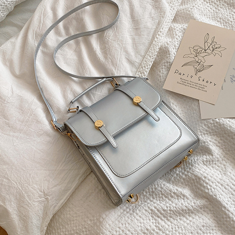 Commuting texture simple solid color women casual bag 2026 autumn winter new single shoulder bag backpack
