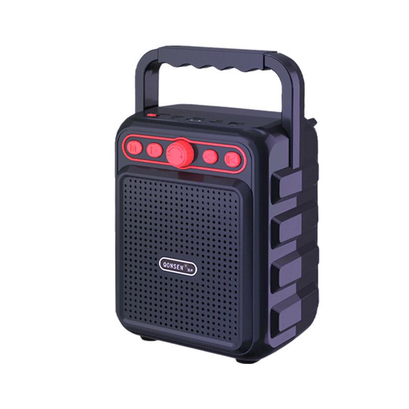 Huibang B-83 Portable Speaker Bluetooth Outdoor for Square Dancing Subwoofer Loud Volume with Card Slot Voice Announcer