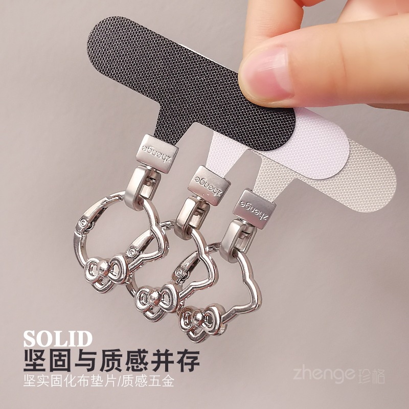 Cute cat cat swivel head clip piece phone strap thin gasket not top shell does not affect charging sturdy durable anti-loss