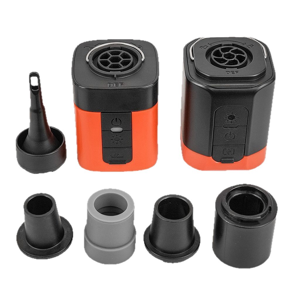 Electric Mini Suction Inflator Pump Outdoor Camping SOS Emergency Signal Light Wireless Outdoor Air Pump