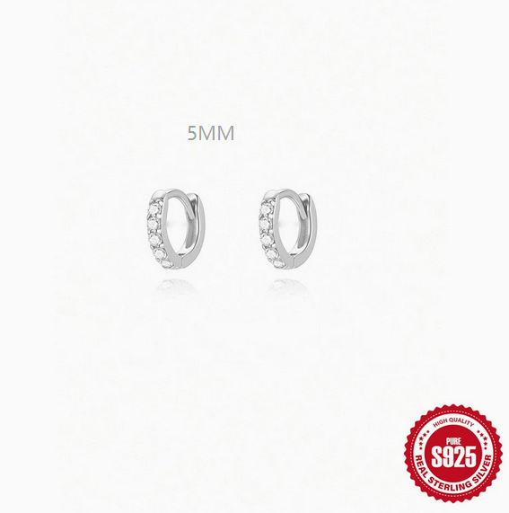 白金色-白钻5MM