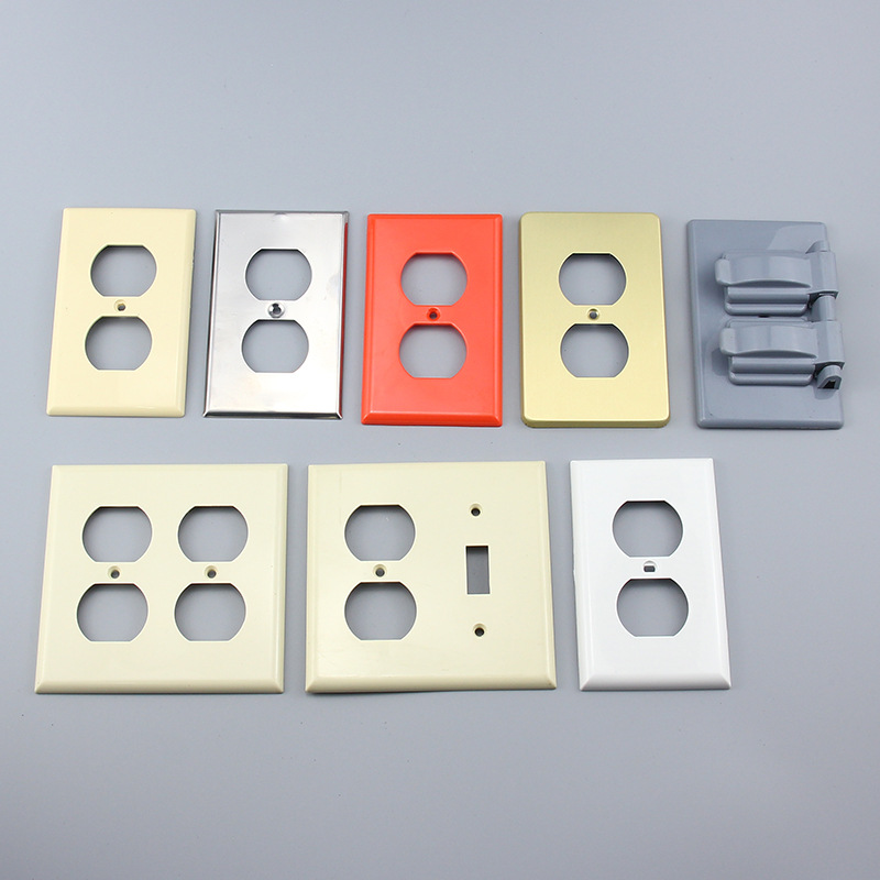Central and South America American wall socket American standard power socket American standard wall switch ABS panel brass fittings