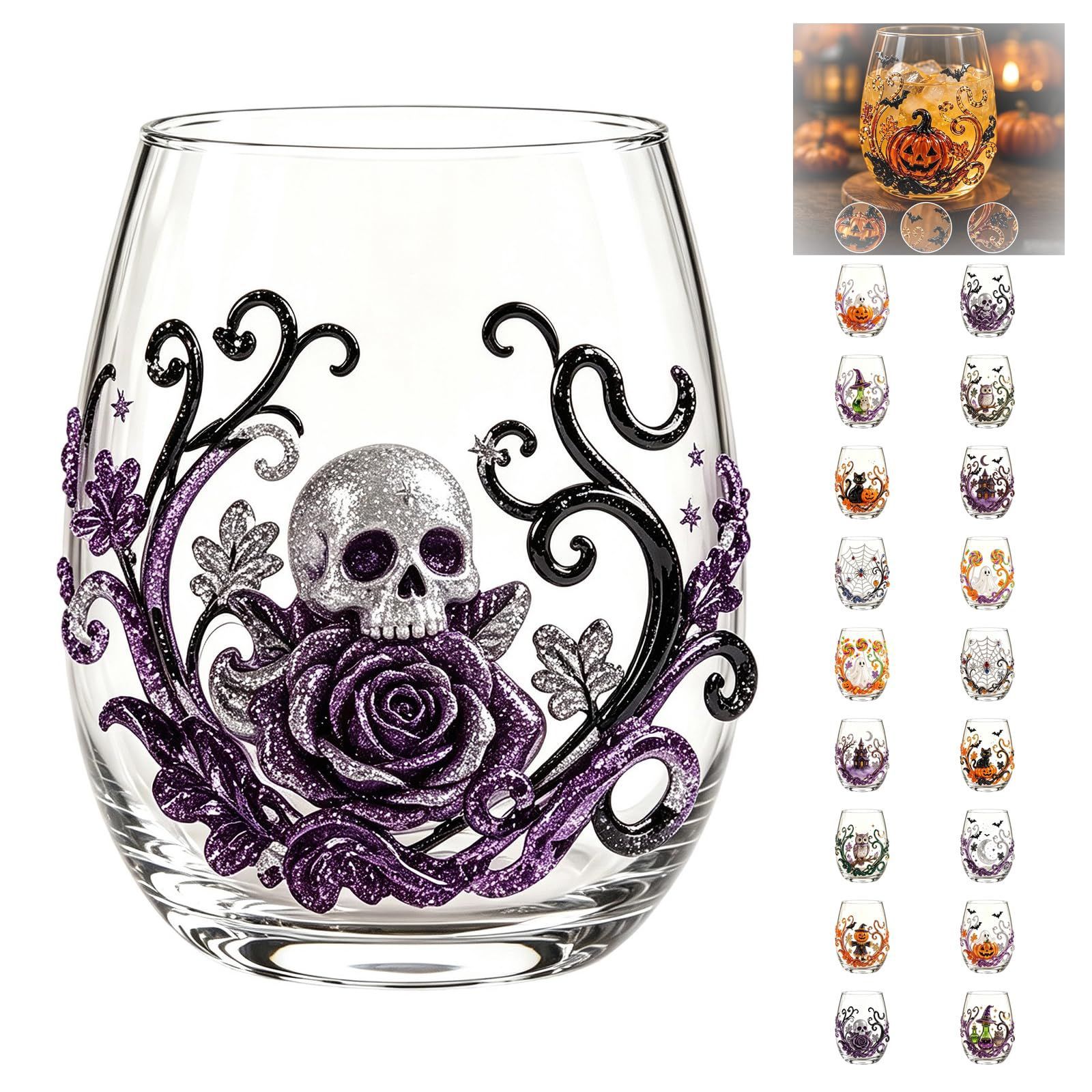 Independent site whiskey cup new glass cup bouquet shape glass craft whiskey cup