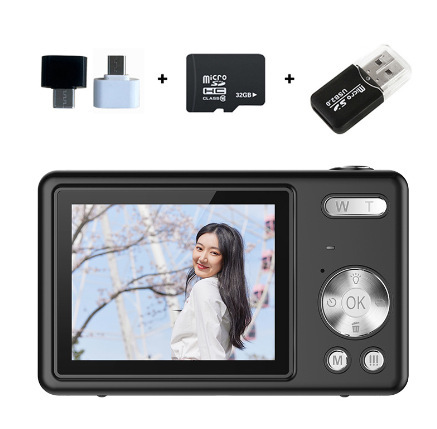 黑色+32G内存卡+USB读卡器+安卓华为OTG转接头