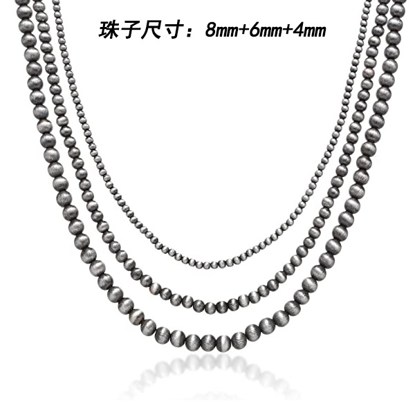 Navajo Western Style Pulled CCB Necklace Bracelet Earring Set Jewelry