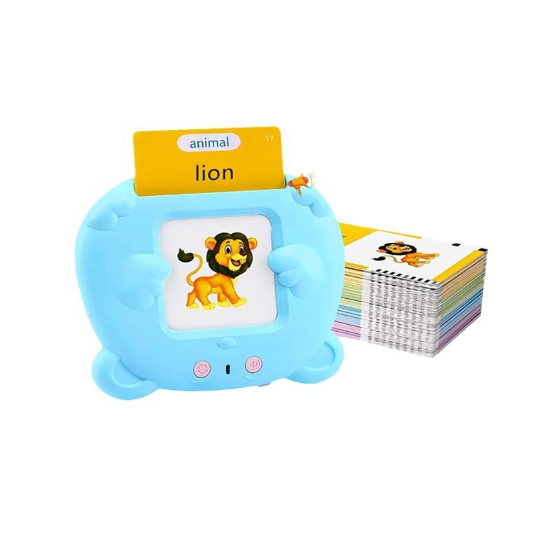 Xiongbao Children's Educational Card Machine English Enlightenment Early Education Machine Children's Intelligence Development Small Toy Card Insert Machine