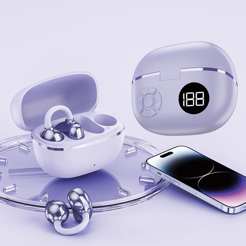 NE-13s Earring Bluetooth Earphones Mini Compact Noise Cancelling TWS Wireless Female Earphones Bulk Supply