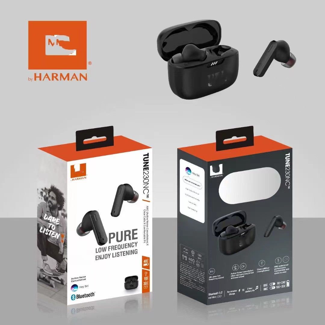 New T230 NC TWS true wireless Bluetooth earphone in-ear music sports running JB earphone