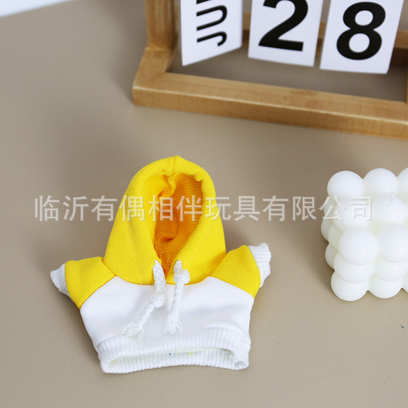 13cm doll clothes panda pendant outfit dress up toy bear accessories teddy bear small clothes custom LOGO