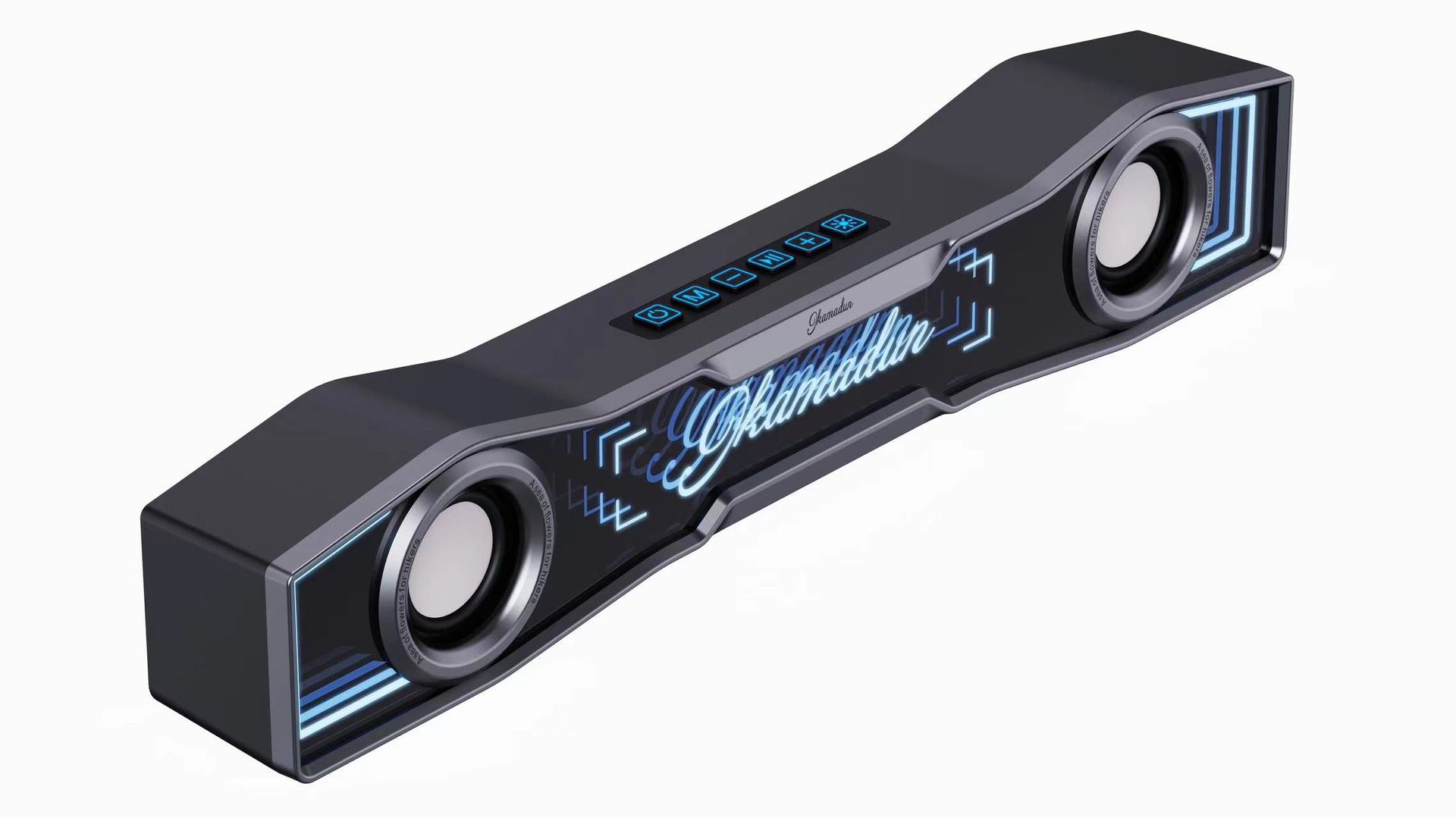 2024 new Bluetooth speaker JKT35 abyss thousand-layer mirror speaker desktop computer speaker heavy bass good sound quality