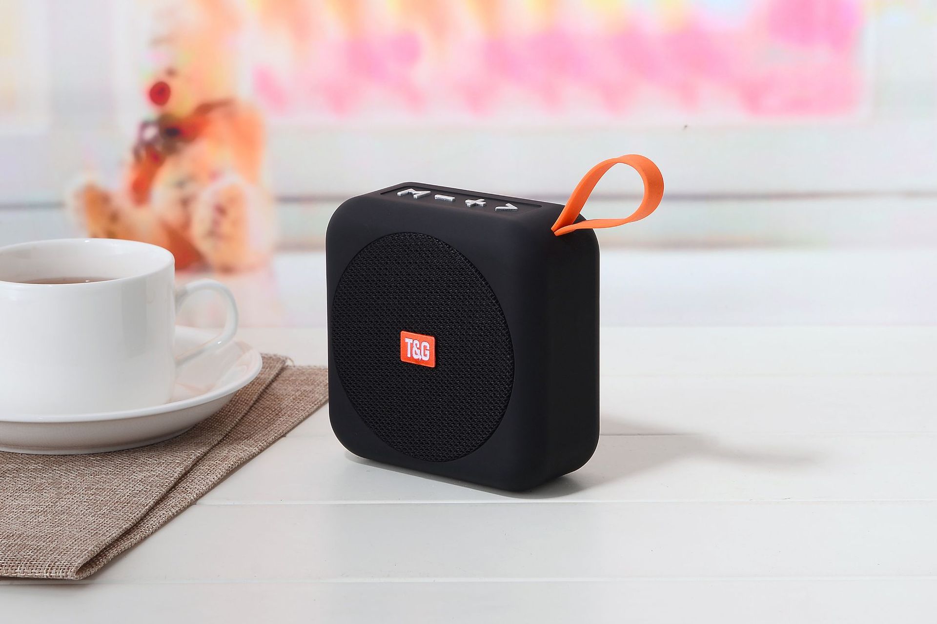 TG505 square Bluetooth speaker portable outdoor手提 waterproof fabric mesh fabric mini small speaker subwoofer
