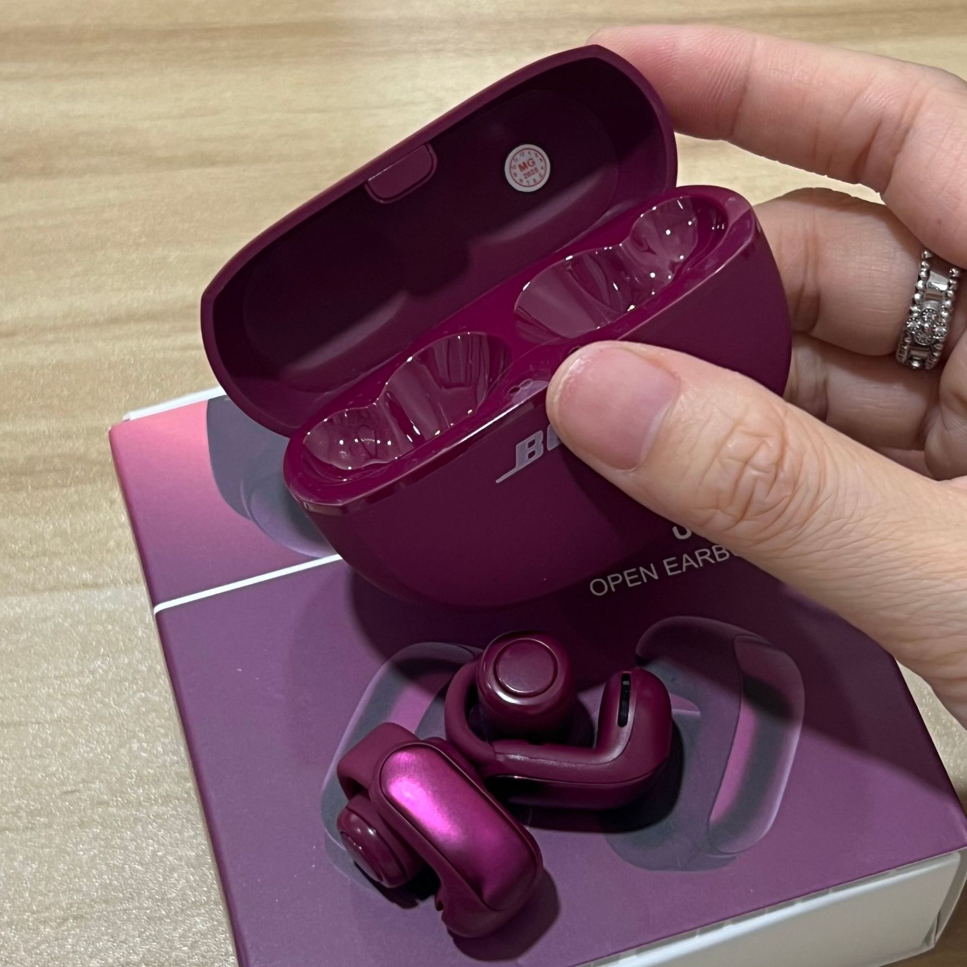 New Ultra Open Ear Wireless Bluetooth Headphones Over-Ear V12 Spatial Audio Not In-Ear