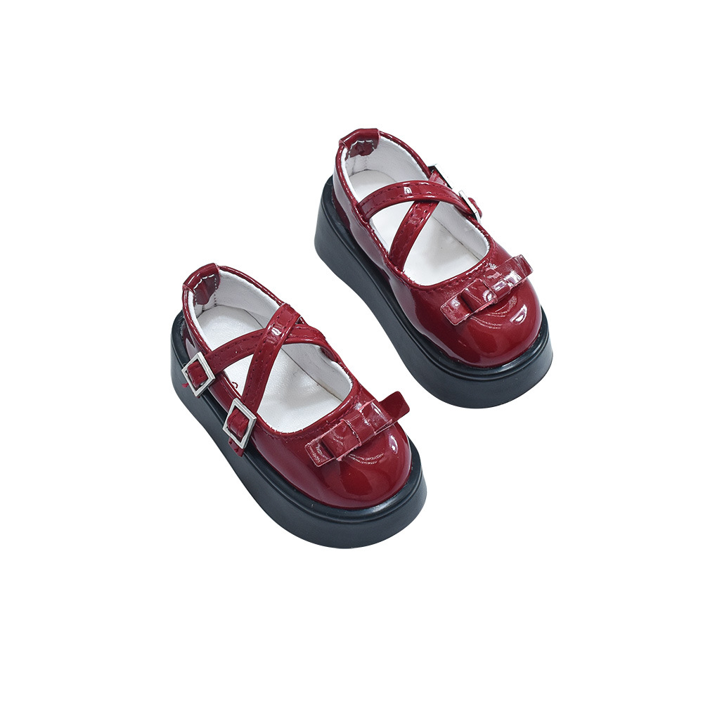 BJD Shoes 6-Point Regular Body Dalili Chubby Body 4-Point Doll Shoes 3-Point Female Doll Thick Sole High Heels