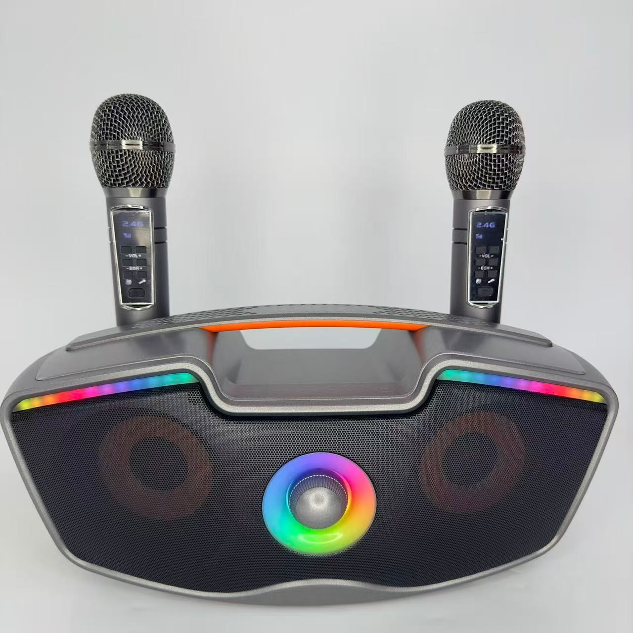 SD219 Wireless Bluetooth Speaker Handheld Microphone Duet Home K-Song Machine All-in-One Taiwan SDRD