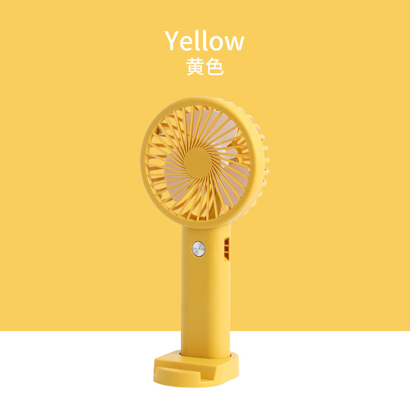 Pin Early Summer New Product Desktop Mini Handheld Portable Three Gears USB Charging Electric Small Fan Gift