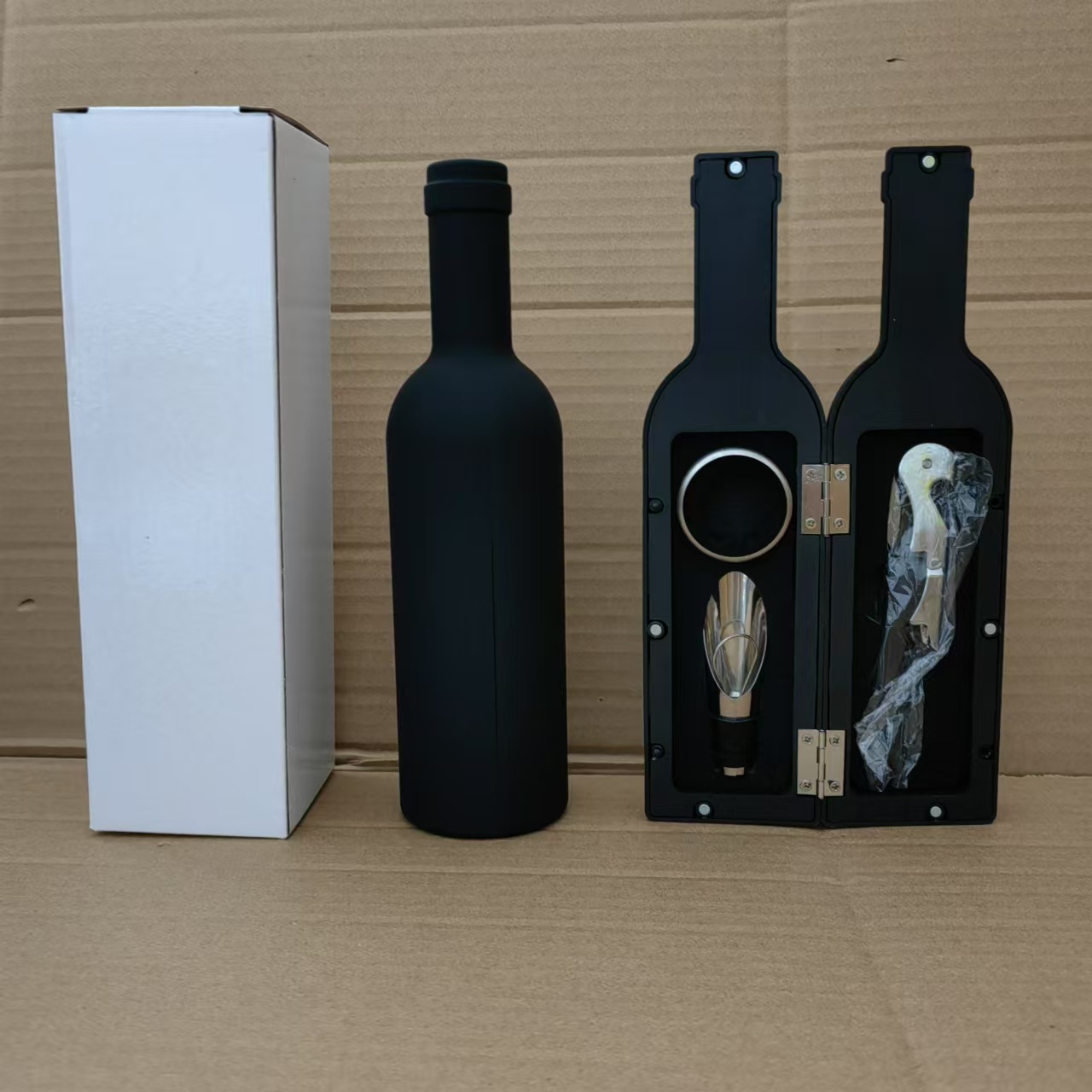 Red wine tool set large bottle five-piece set red wine tool box corkscrew wine tool gift