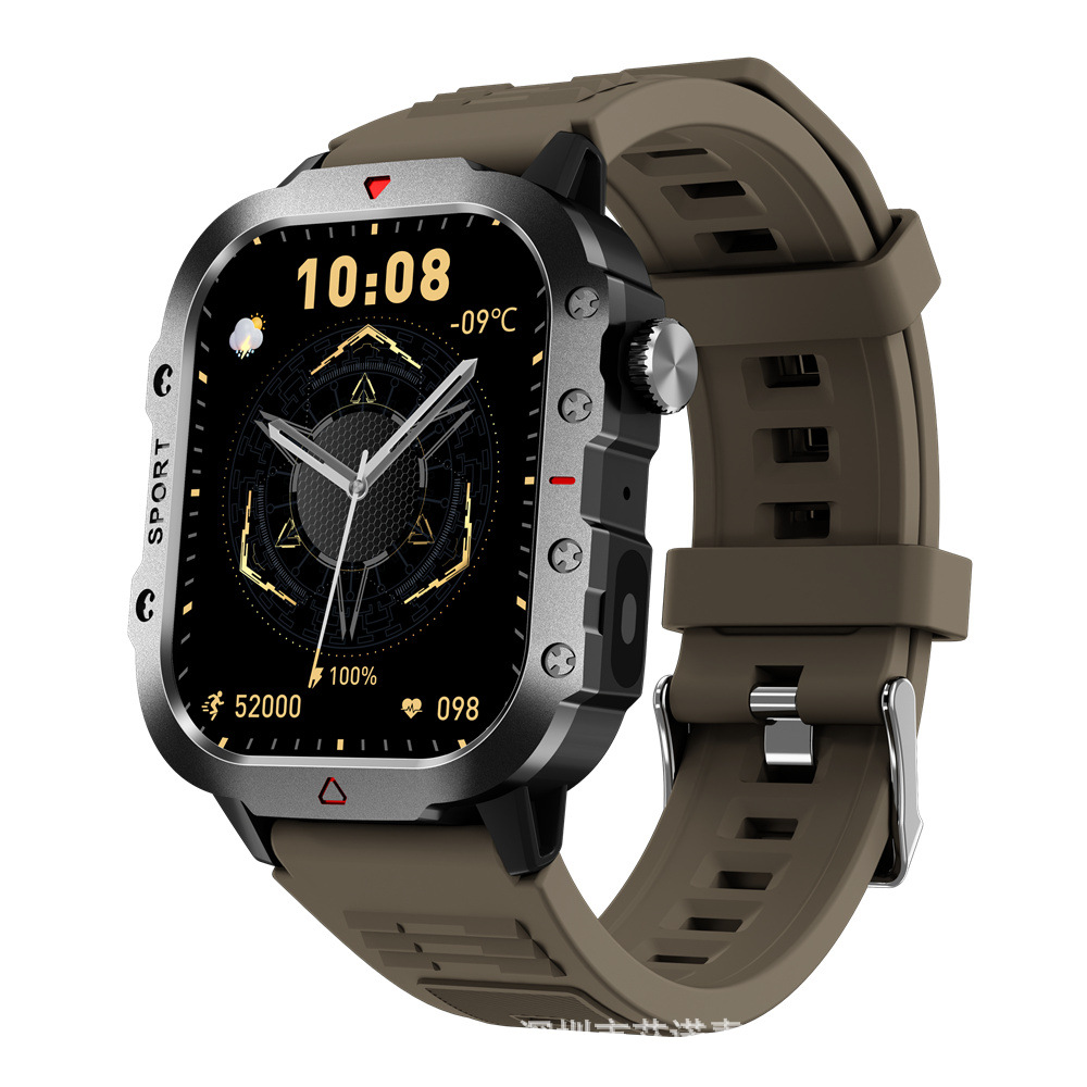 2025 New H11 Smart Watch with Flashlight Ultra Bluetooth Call Information Reminder Sports Watch