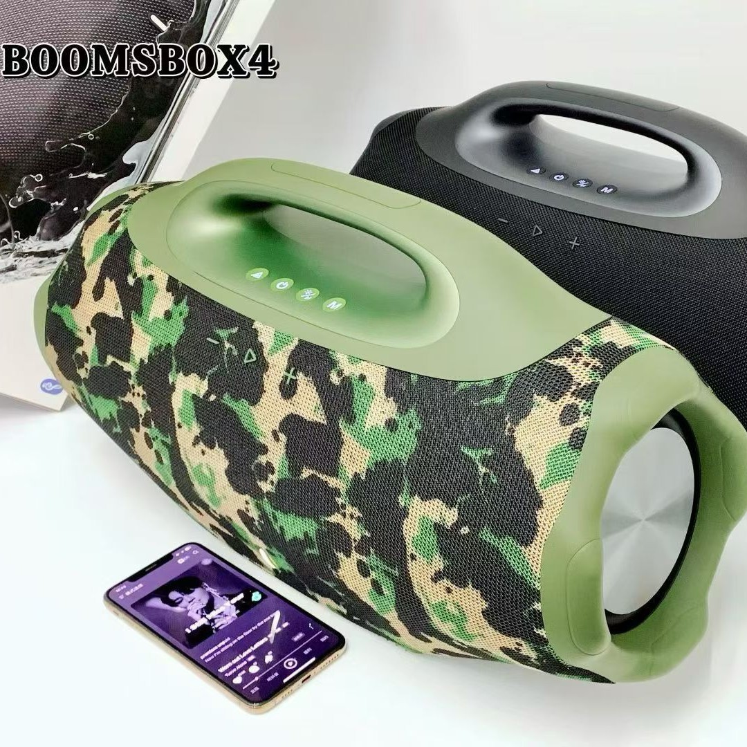 150W Super War God 4 Wireless Bluetooth Speaker Outdoor Sports BOMBOX4 Portable Gift TWS Speaker
