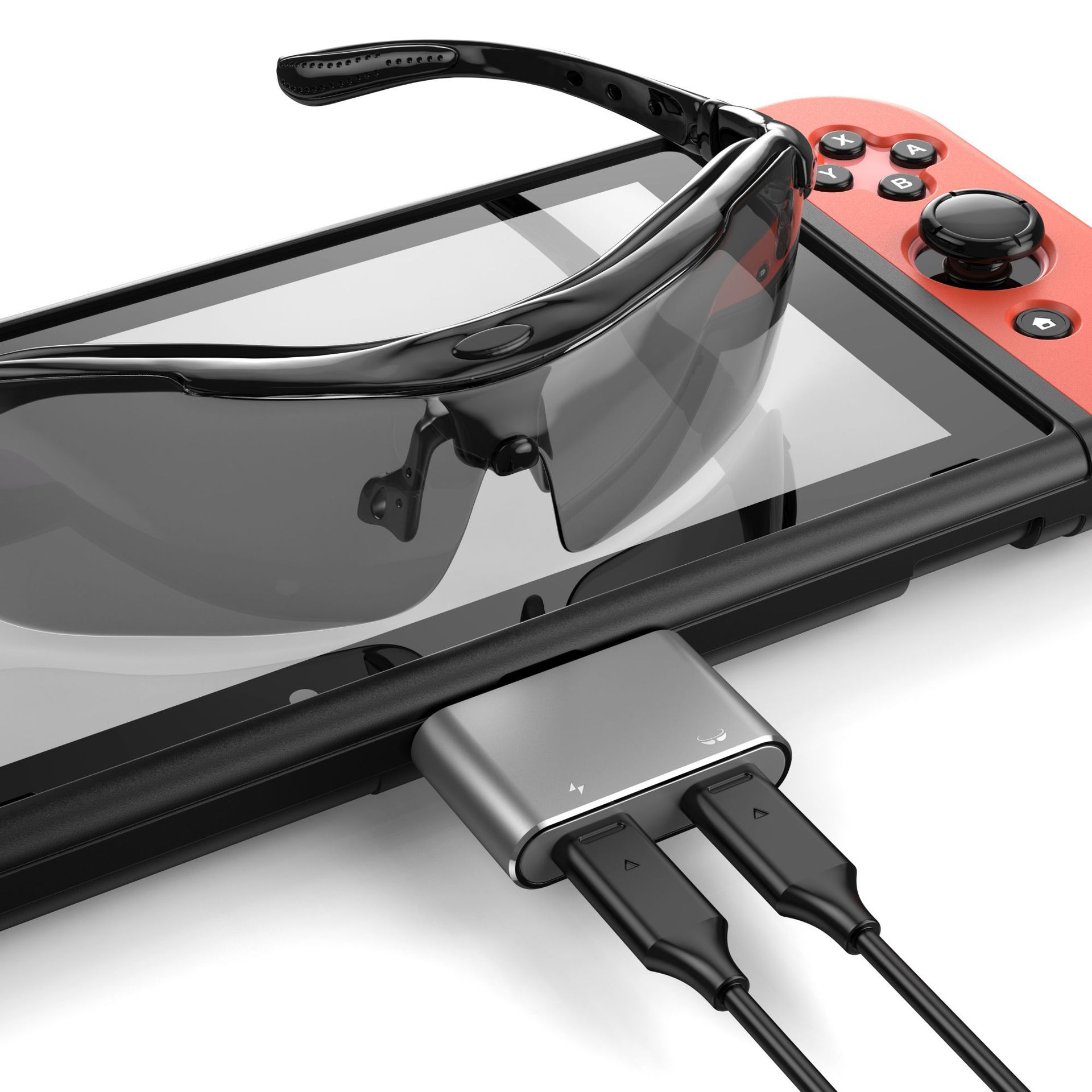 New AR glasses docking station mobile phone tablet PD charging data transmission two-in-one Type-C adapter