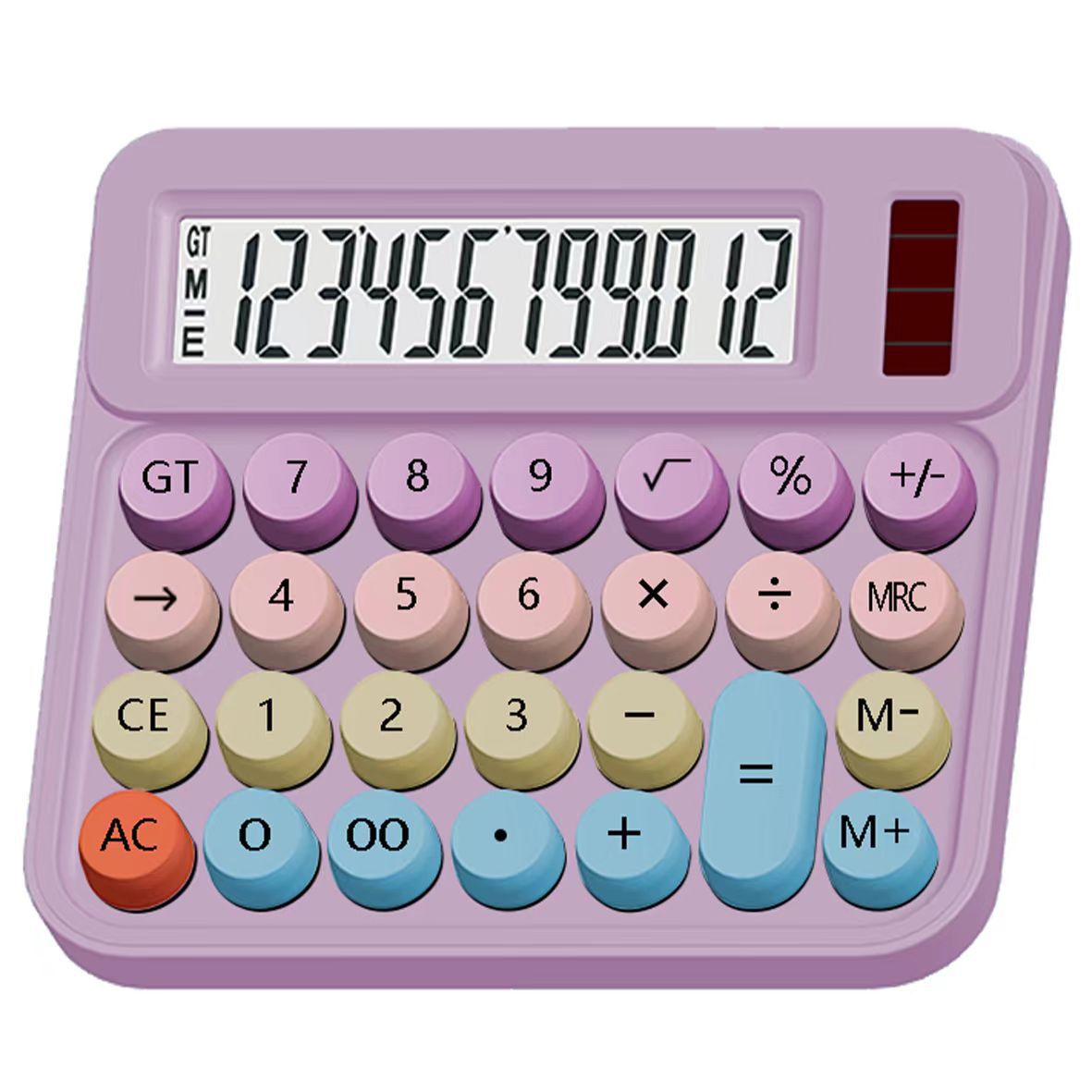 Office finance dopamine cute mechanical macaron key student calculator