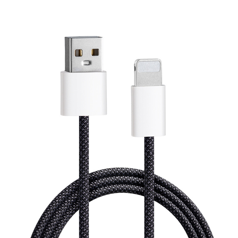 USB-苹果  卡纸 黑色 · 2米