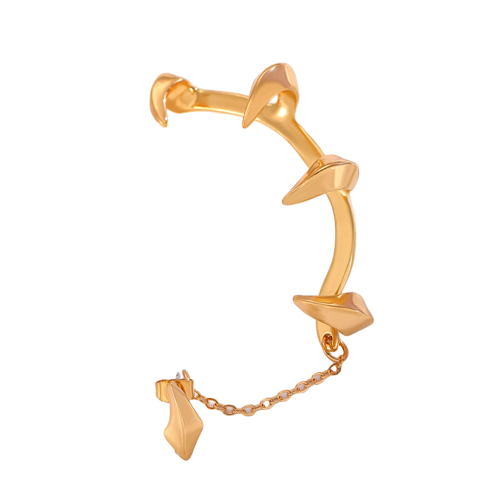 Gothic Demon Claw Ear Cuff Women Punk Alloy Ear Bone Clip Ear Clip No Piercing