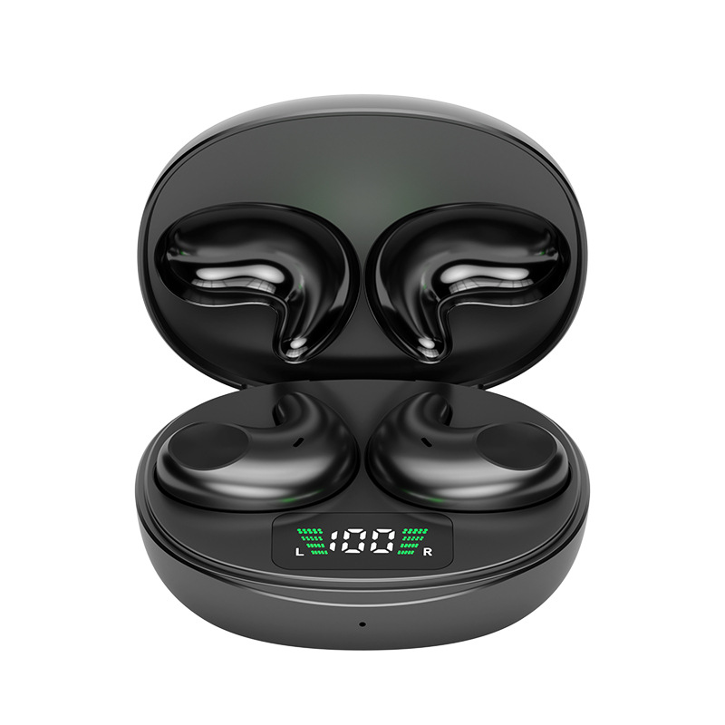 Bone conduction sleep earphones Huaqiangbei wireless Bluetooth earphones non-in-ear noise-canceling clip-on earphones