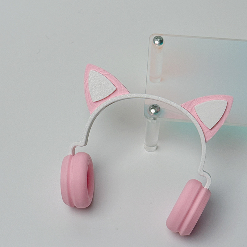 Earphones Only Crybaby Beach Vinyl Series Gulu Gulu Earphone Accessories Pendant Cat Ear Headphones