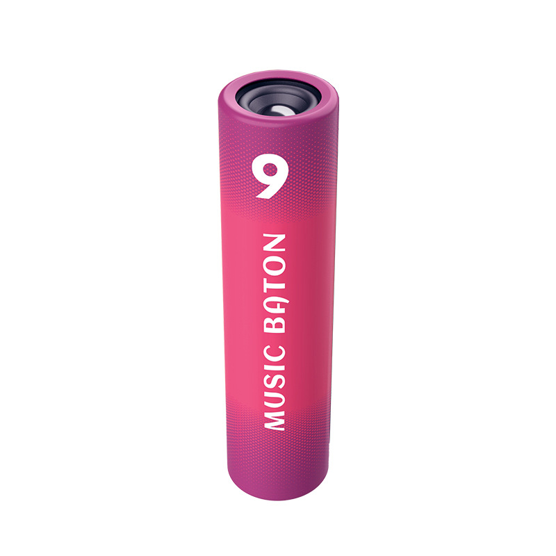 New relay baton Bluetooth speaker outdoor home running cycling speaker mobile outdoor round speaker
